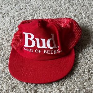 Bud King of Beers Vintage Hat